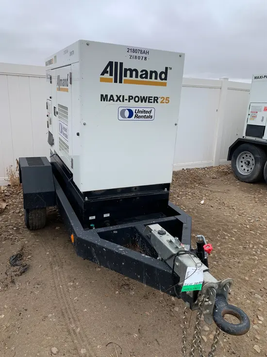 2018 Allmand MP25 Diesel Generator