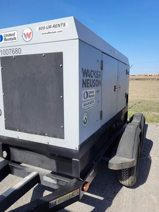 2019 Wacker Neuson G50 T4F Diesel Generator