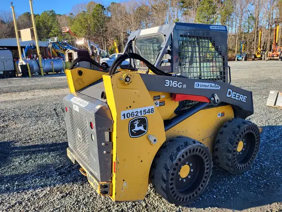 2017 John Deere 316GR Track Loader