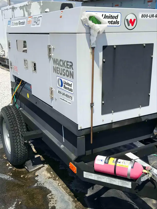 2019 Wacker Neuson G25 T4F Diesel Generator