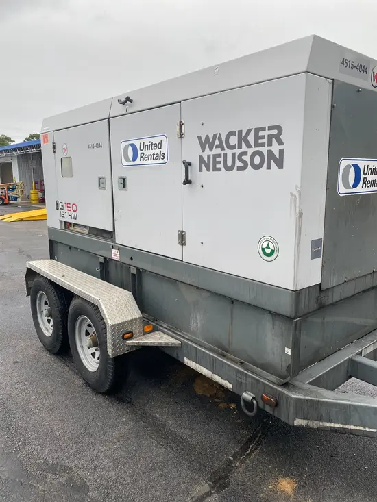 2014 Wacker Neuson G 150 Diesel Generator