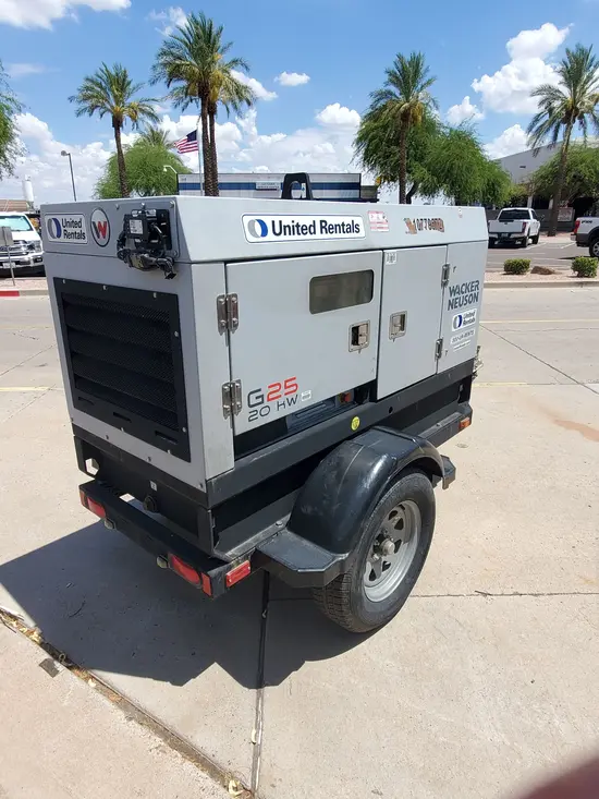 2018 Wacker Neuson G25 T4F Diesel Generator