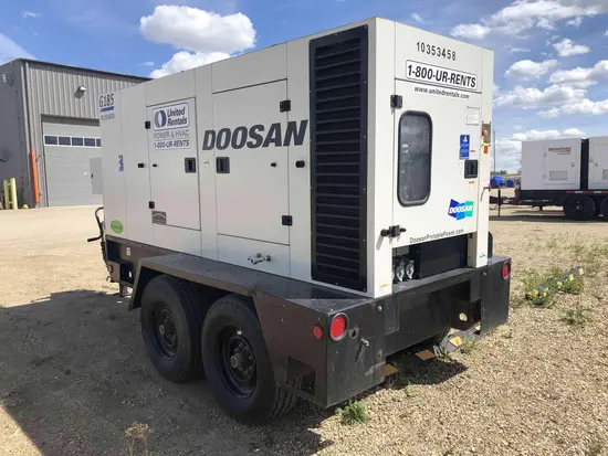 2015 Doosan G185 Diesel Generator