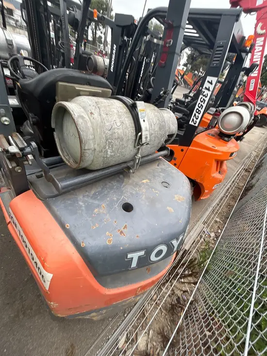2019 Toyota 8FGU25 Warehouse Forklift