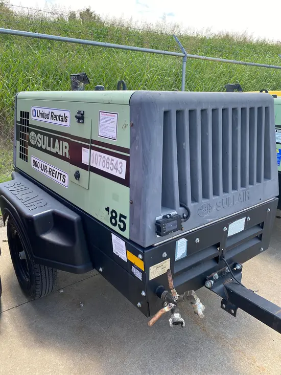 2018 Sullair 185DPQ-KU-T3 Air Compressor