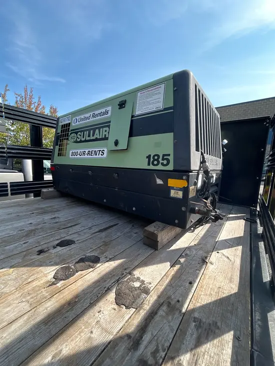 2018 Sullair 185DPQ-KU-T3 Air Compressor