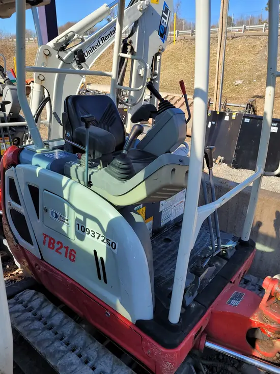 2019 Takeuchi TB216 Mini Excavator