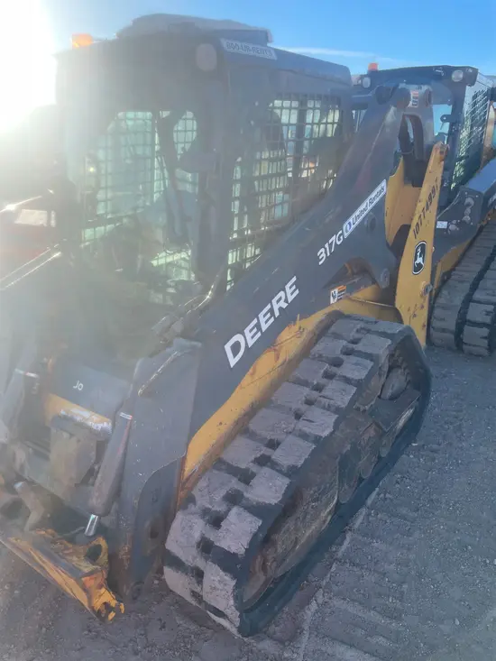 2018 John Deere 317G Track Loader