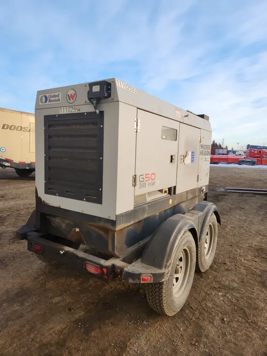 2020 Wacker Neuson G50 T4F Diesel Generator