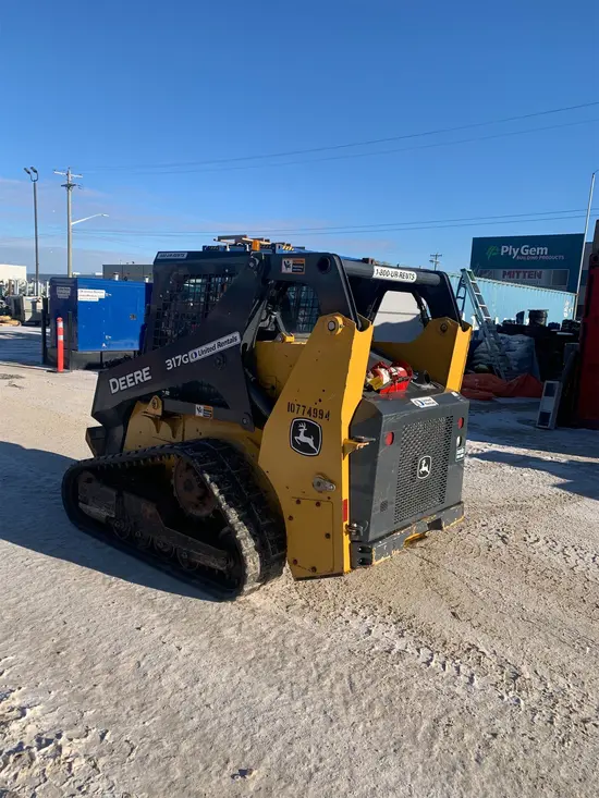 2018 John Deere 317G Track Loader