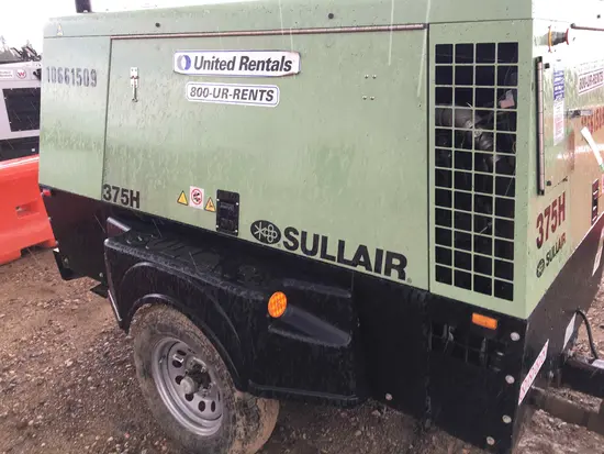 2017 Sullair 375HDPQ-JD Air Compressor
