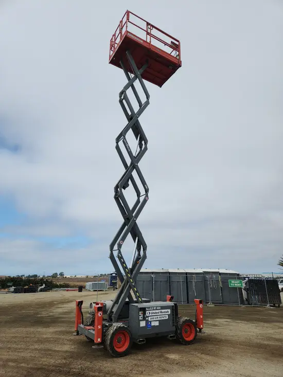 2017 Skyjack SJ6832RT Rough Terrain Scissor Lift