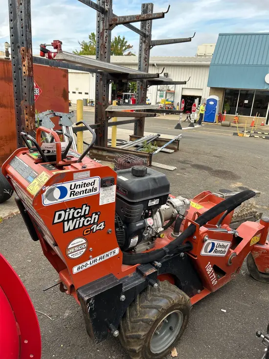 2018 Ditch Witch C14 Walk-Behind Trencher