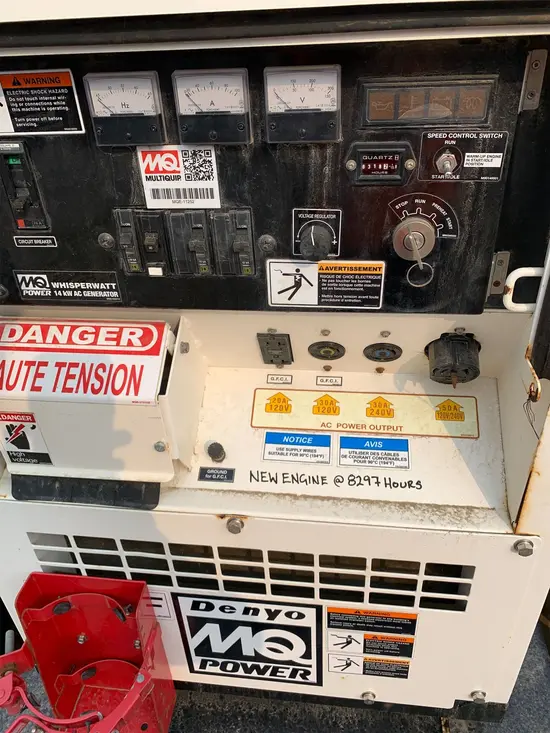 2019 Multiquip DCA15SPXU4F Diesel Generator