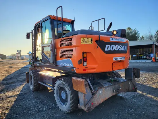 2017 Doosan DX140W-5-US20 Excavator