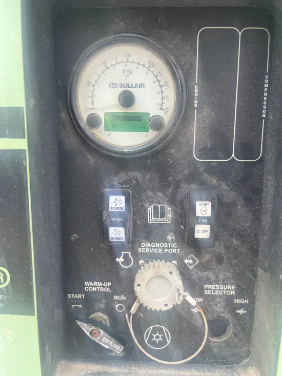 2018 Sullair 185DPQ-KU-T3 Air Compressor
