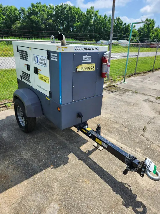 2021 Atlas Copco QAS 25 T4F Diesel Generator