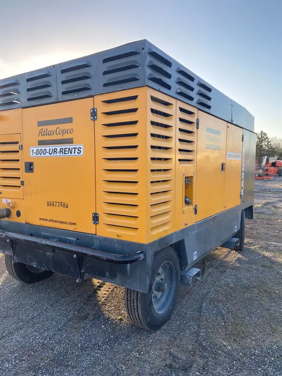 2011 Atlas Copco XAS1600 CD6 Air Compressor