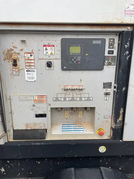 2017 Wacker Neuson G 50 Diesel Generator