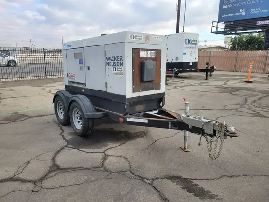 2017 Wacker Neuson G50 T4F Diesel Generator