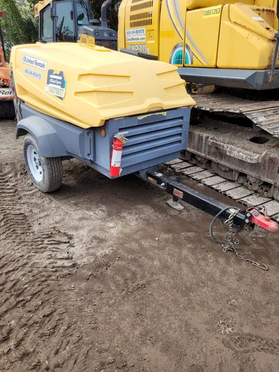 2017 Atlas Copco XAS185KD7 T4F Air Compressor