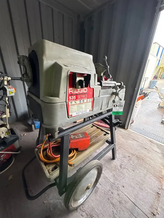 2018 RIDGID 535 Pipe Threading