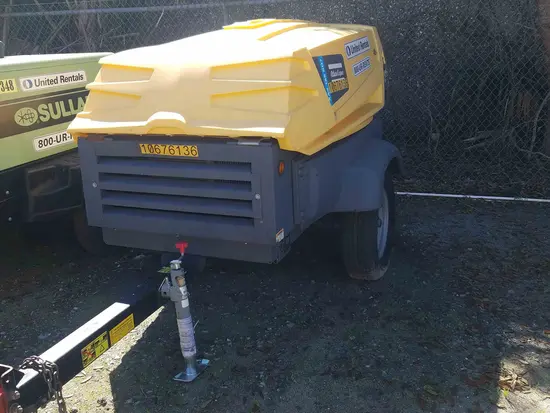 2017 Atlas Copco XAS185KD7 T4F Air Compressor