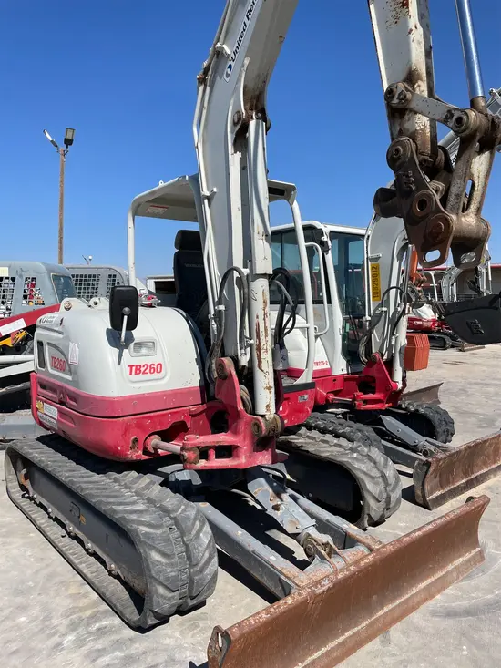 2017 Takeuchi TB260 Mini Excavator