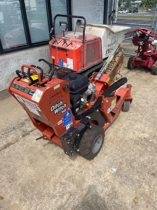 2018 Ditch Witch C14 Walk-Behind Trencher