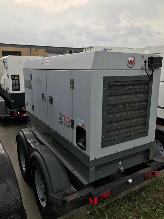 2016 Wacker Neuson G70 T4I Diesel Generator