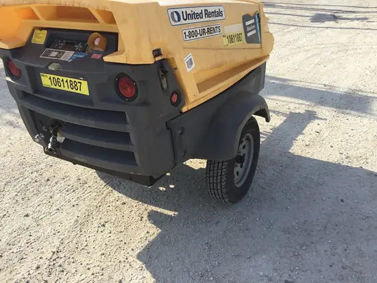 2017 Atlas Copco XAS185KD7 T4F Air Compressor