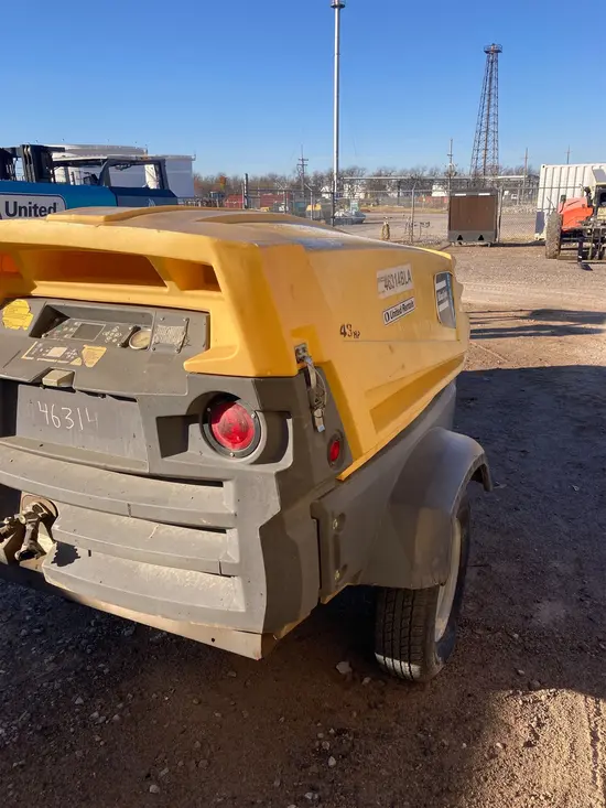 2017 Atlas Copco XAS185 Air Compressor