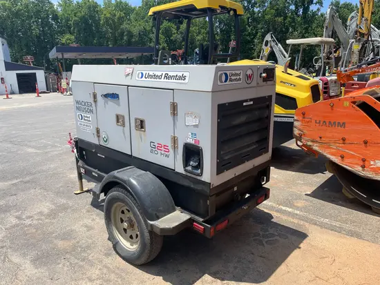 2019 Wacker Neuson G25 T4F Diesel Generator