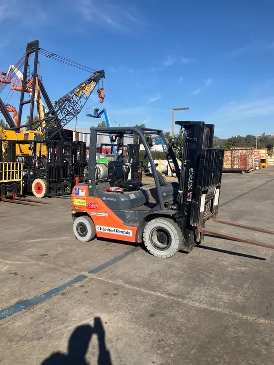 2019 Toyota 8FGU25 Warehouse Forklift