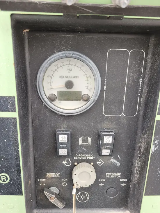 2017 Sullair 185DPQ-KU-T3 Air Compressor