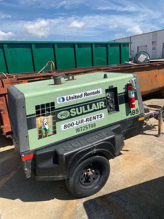 2018 Sullair 185DPQ-KU-T3 Air Compressor