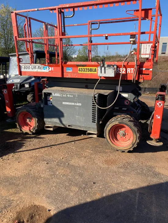 2017 Skyjack SJ6832RT Rough Terrain Scissor Lift
