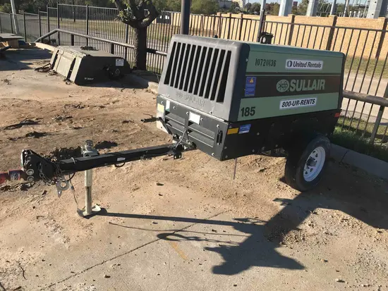 2018 Sullair 185DPQ-KU-T3 Air Compressor