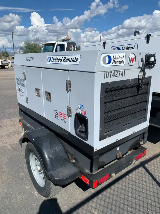 2018 Wacker Neuson G25 T4F Diesel Generator