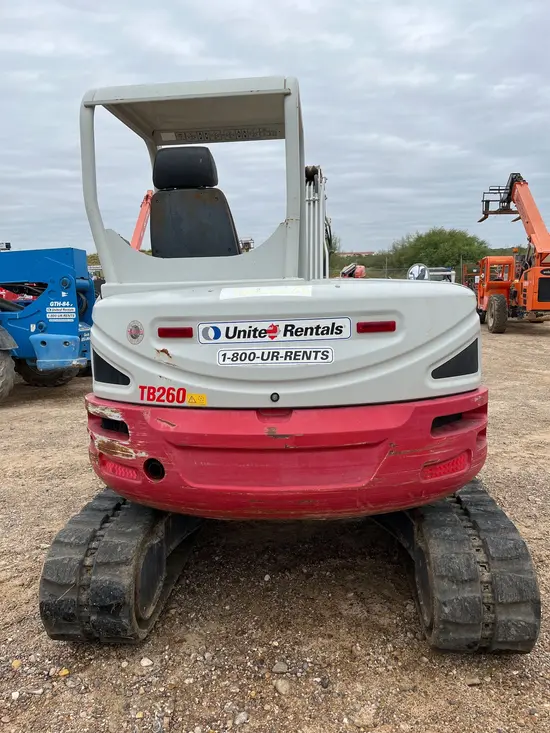 2017 Takeuchi TB260 Mini Excavator