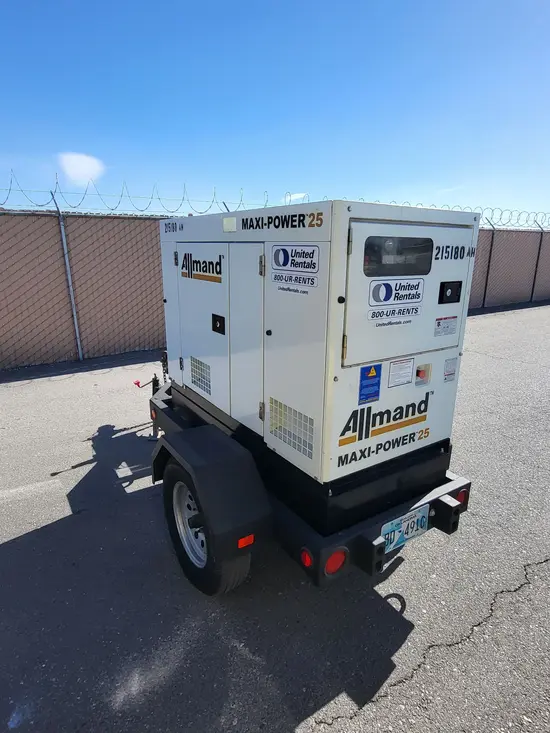 2018 Allmand MP25 Diesel Generator