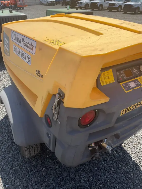 2017 Atlas Copco XAS185KD7 T4F Air Compressor