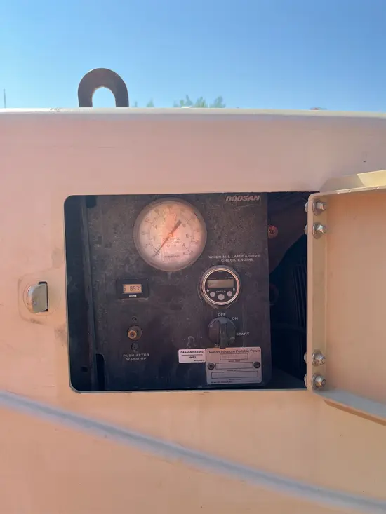 2018 Doosan C185WDZ-T4F Air Compressor