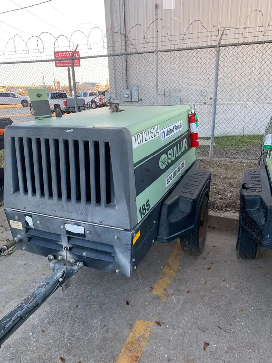 2018 Sullair 185DPQ-KU-T3 Air Compressor
