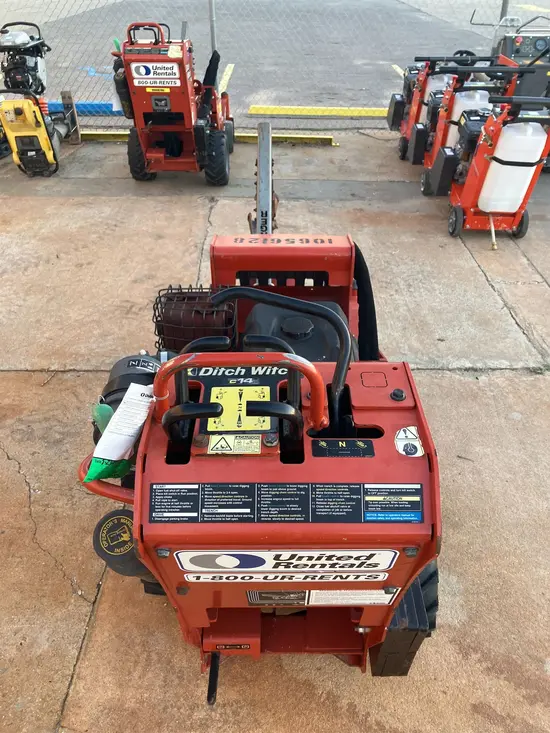 2017 Ditch Witch C14 Walk-Behind Trencher