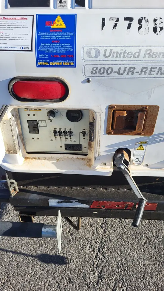 2016 Allmand NL5000 Towable Light Tower
