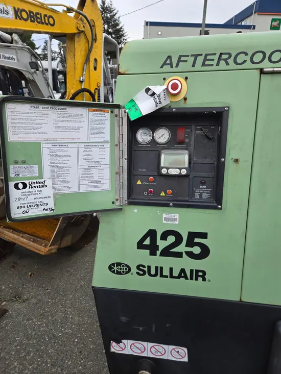2018 Sullair 425-AF-DPQ-JD Air Compressor