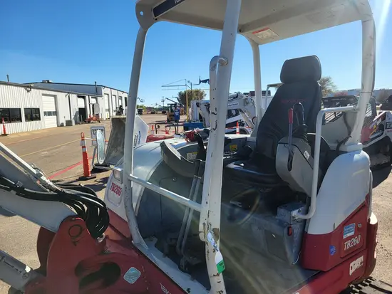 2015 Takeuchi TB260 Mini Excavator