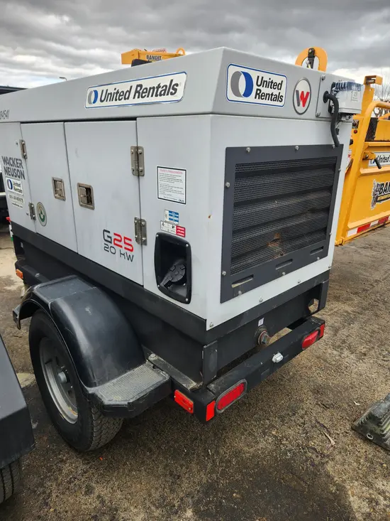 2019 Wacker Neuson G25 T4F Diesel Generator