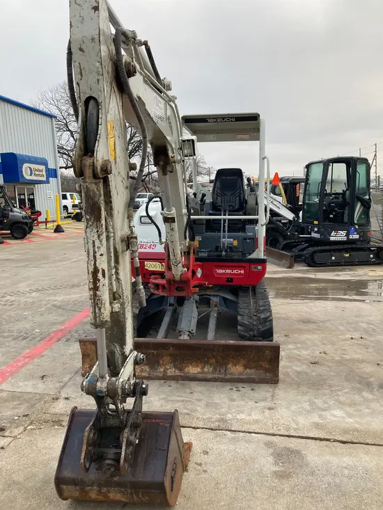 2017 Takeuchi TB240R Mini Excavator